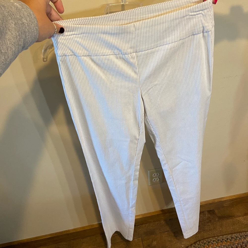 Striped work Pants